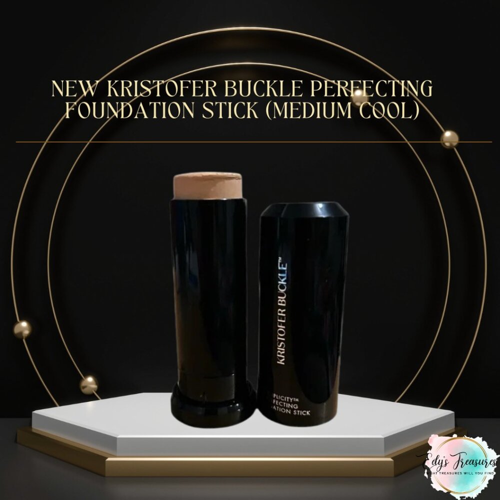 New Kristofer Buckle Perfecting Foundation Stick (Medium Cool)